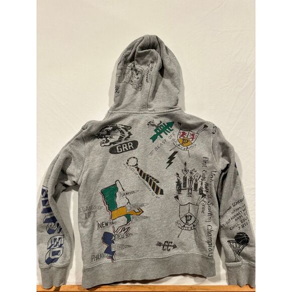 Polo Ralph Lauren Kids Cotton French Terry Full Zipper Hoodie, size M(10-12) - Picture 7 of 10